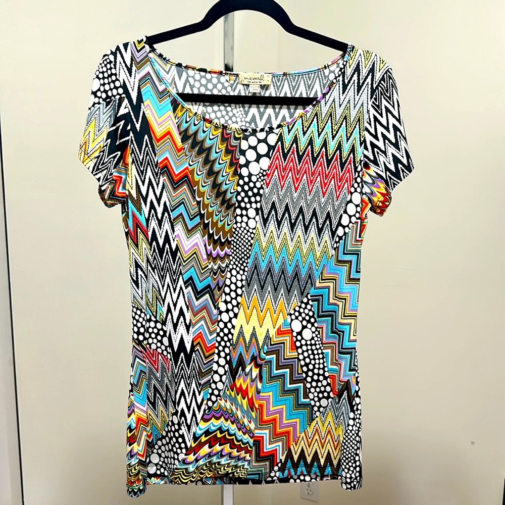 One World Small Multicolor Top.